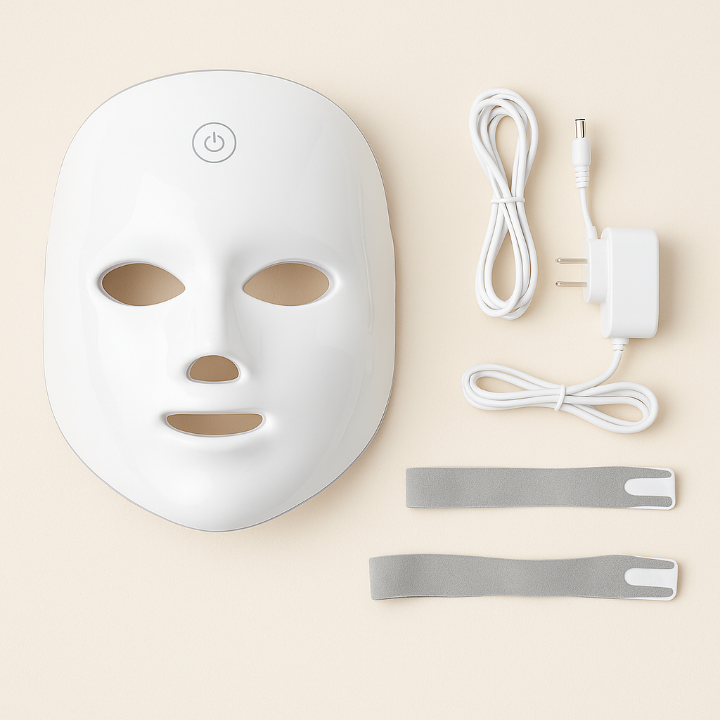 Red Light Therapy Facial Mask – 7 Colours for Anti-Aging & Skin Therapy