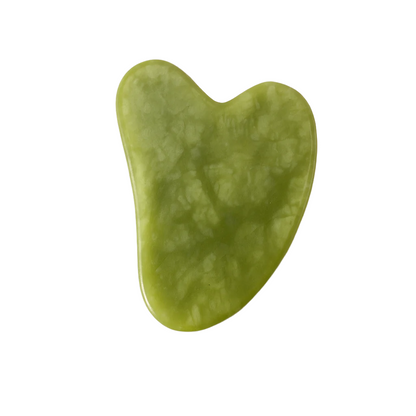 Natural Jade Roller & Gua Sha – Face Sculpting & Lymphatic Drainage Tool