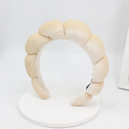 Velvet Spa Headband – Padded Hairband for Face Washing & Makeup Removal