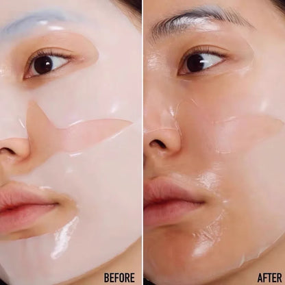 10-Pack Collagen Facial Masks – Hydrating & Wrinkle-Reducing Korean Skincare